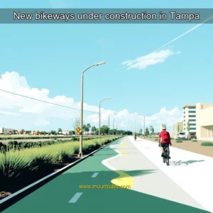 Read more about the article New bikeways under construction in Tampa