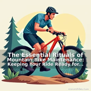Artistic representation for The Essential Rituals of Mountain Bike Maintenance: Keeping Your Ride Ready for Any Terrain