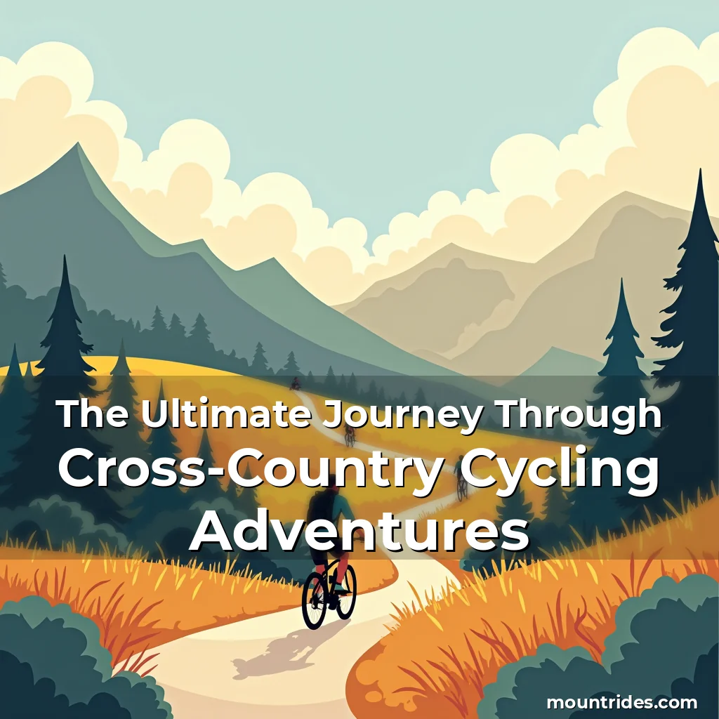 Read more about the article The Ultimate Journey Through Cross-Country Cycling Adventures