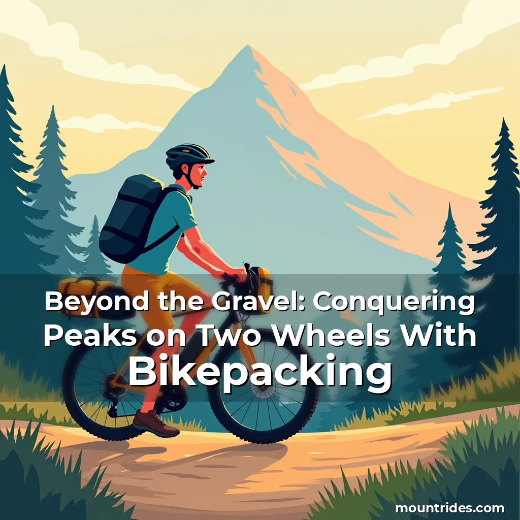 Read more about the article Beyond the Gravel: Conquering Peaks on Two Wheels With Bikepacking