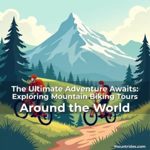 Artistic representation for The Ultimate Adventure Awaits: Exploring Mountain Biking Tours Around the World
