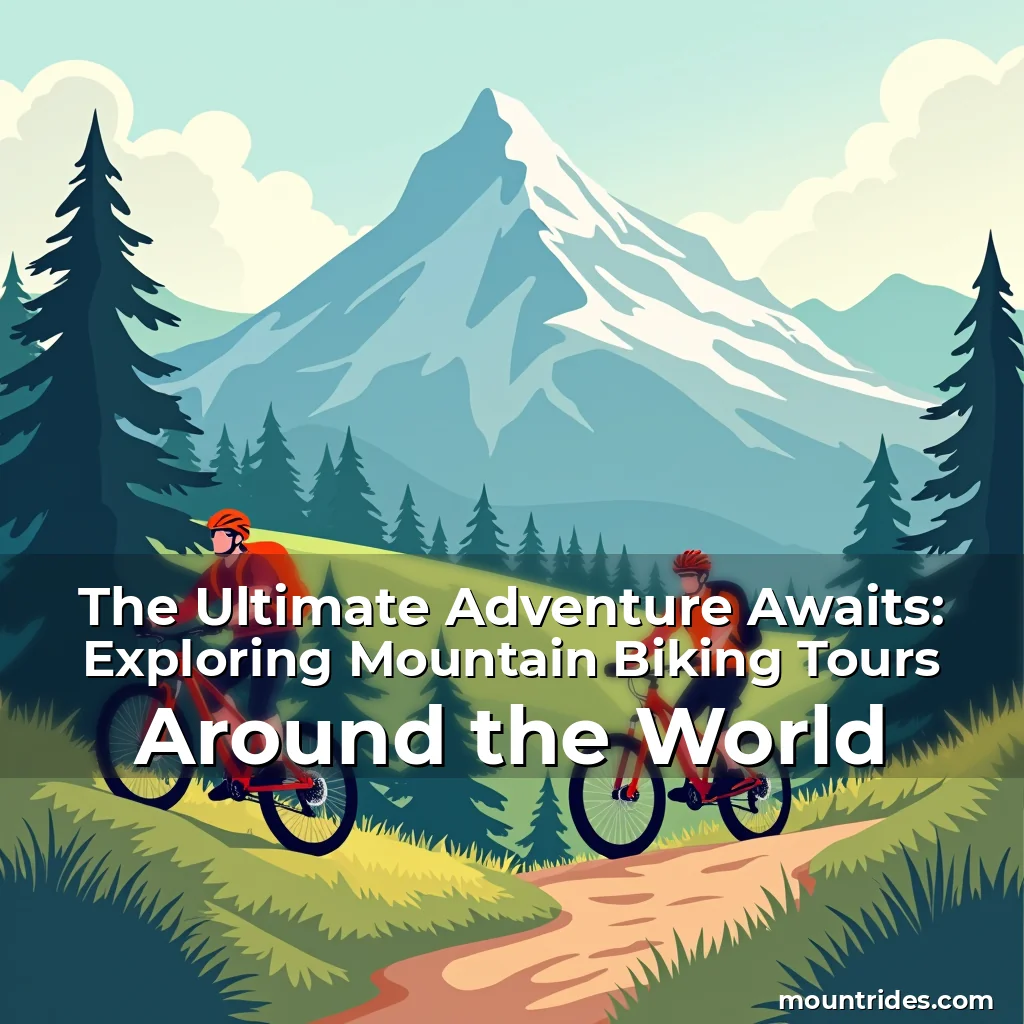 Read more about the article The Ultimate Adventure Awaits: Exploring Mountain Biking Tours Around the World