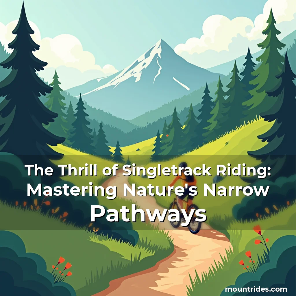 Read more about the article The Thrill of Singletrack Riding: Mastering Nature’s Narrow Pathways