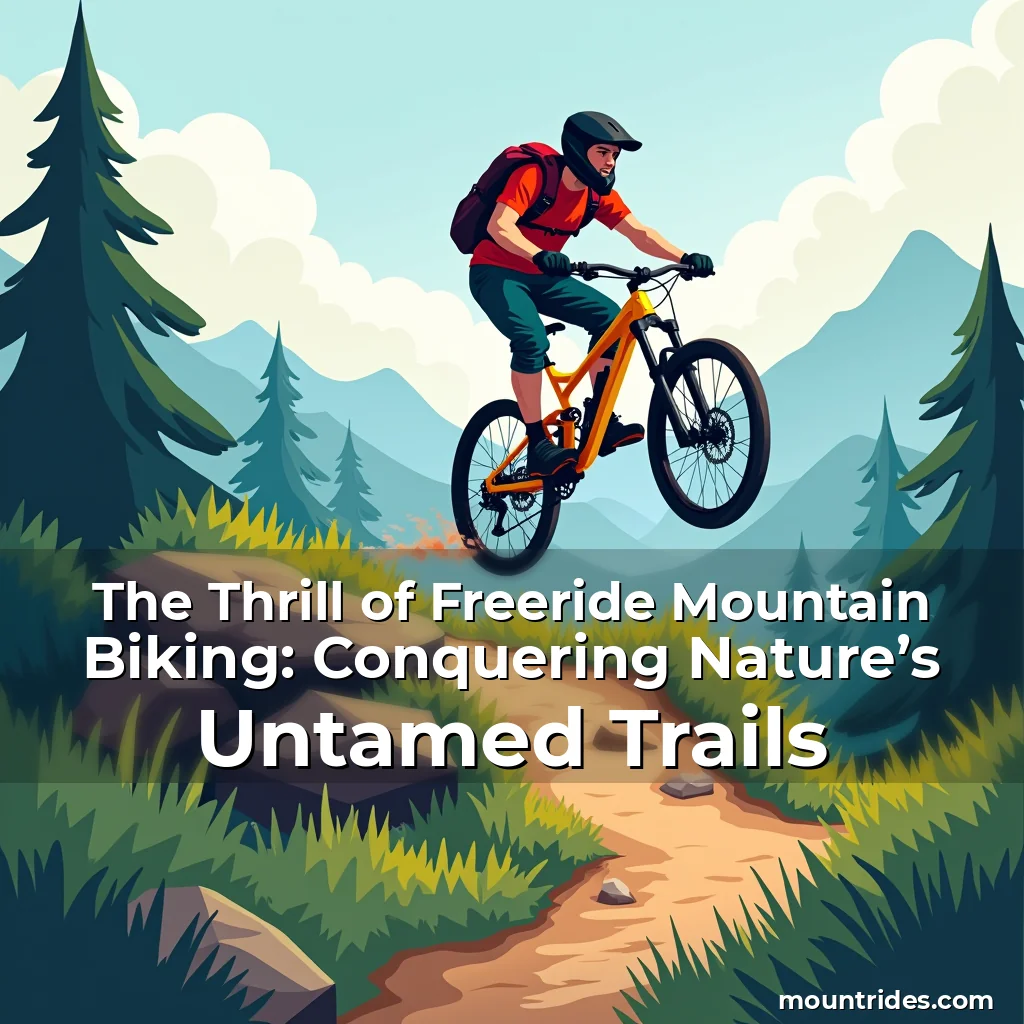 Read more about the article The Thrill of Freeride Mountain Biking: Conquering Nature’s Untamed Trails