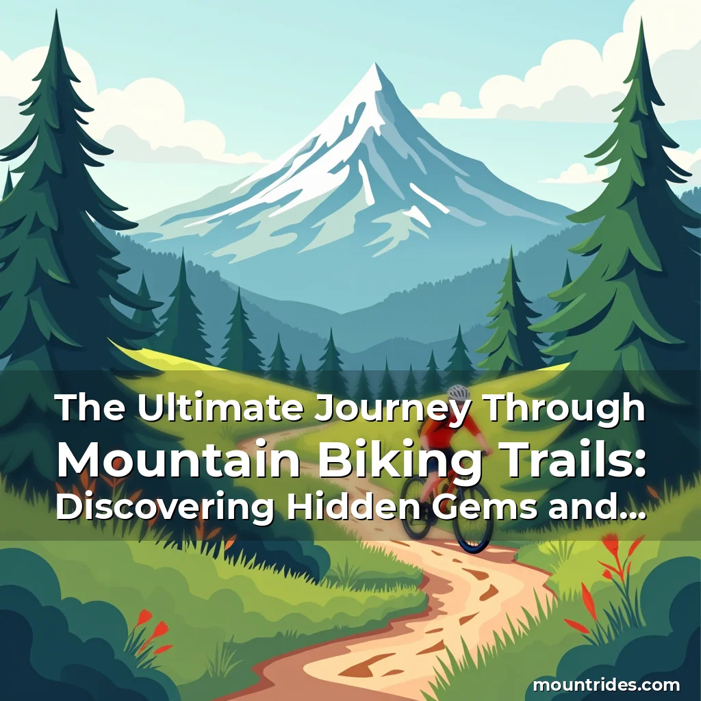 Read more about the article The Ultimate Journey Through Mountain Biking Trails: Discovering Hidden Gems and Expert Advice