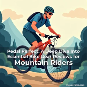 Read more about the article Pedal Perfect: A Deep Dive Into Essential Bike Gear Reviews for Mountain Riders